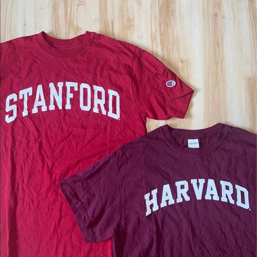 Stanford x Harvard T Shirt Bundle - Picture 2 of 5